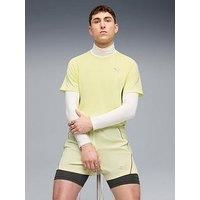 Puma Mens Running Velocity T-Shirt - Yellow