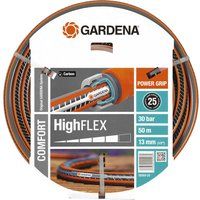 Gardena Comfort HighFLEX Hose Pipe 1/2" / 12.5mm 50m Grey & Orange