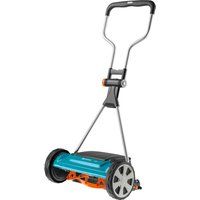 GARDENA Comfort reel mower 400 C: Hand lawn mower with 40 cm working width of up to 250 m² lawn blade roll made of quality steel, non-contact cutting technique (4022-20)