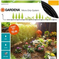 GARDENA Starter Set Rows of Plants S: Micro-Drip System for water-saving irrigation of plant rows (13010-20)