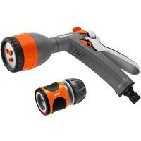 Gardena G18343-20 Pistola rociadora Multifunción Emb: 5 Sistema de Click, Estándar
