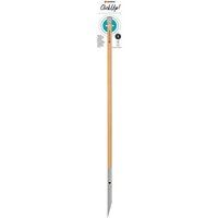Gardena ClickUp! Handle: It is 117 cm High and Made From Durable FSCcertified Larch Wood, Includes a One-Click Mechanism, All-Season Lifestyle System, Taupe (11300-20)