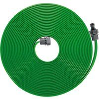 GARDENA Sprinkler Hose: Fine spray sprinkler for watering elongated, narrow areas, length 15 m, ready-to-connect, green, can be individually shortened or lengthened (1998-20)