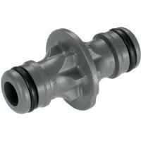 Gardena Extension Joint, Connector for A Secure Hose Connection, Connecting Two Hoses to An Extension, for Adapting 19 mm (3/4 Inch) Hoses to 13 mm (1/2 Inch) Hoses, Packaged (2931-20)