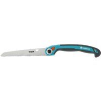 GARDENA folding saw 200 P: Handy Train Saw From Highquality spring Steel, Grandiose Sawing, Precise Cut, Angled Handle Form (8743-20)