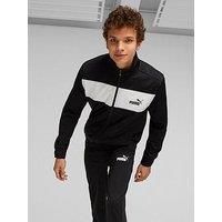 Puma MensFit Full Zip Sweatshirt Jacket Joggers Pants Tracksuit - Size XXL