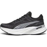 Puma Womens Running Magnify Nitro 2 Trainers - Black/White