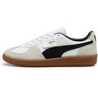 Puma Unisex Palermo Leather Trainers - White