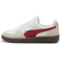 PUMA Mens Palermo Casual Trainers White 9 UK