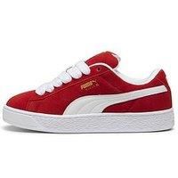 Puma Unisex Suede Xl Trainers - Red