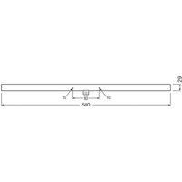 OSRAM LED strip LED bulb S14d 4.7W LED tube bulb 2,700K 50cm dimmable