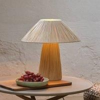 OSRAM Decor Bamboo Paper Hat Table Lamp, Bamboo, E27