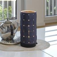 OSRAM table lamp Decor Felt Weaving Tube, grey, felt, E14