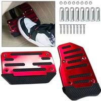 Universal Car Foot Pedal Modified Brake Throttle Clutch Aluminum Alloy Metal Foot Pedal Anti-Slip