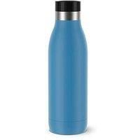TEFAL BLUDROP Water Bottle, Reusable Stainless Steel Bottle, Hot and Cold Drinks, Dishwasher-Safe, Leak-Proof, 0.5 L, Blue