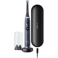 Oral-B iO - 9 - Electric Toothbrush Rechargeable Designed By Braun, 1 High End Black Handle Using Revolutionary Magnetic Technology, Colour Display, 1 Toothbrush Head, 1 Charging Travel Case