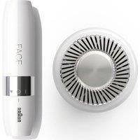 Braun Face Mini Hair Remover FS1000, Electric Facial Hair Removal for Women, White