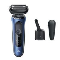 Braun Series 6 60B7000CC SensoFlex Swivel Electric Shaver - Blue