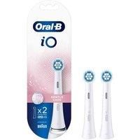 Oral-B iO Gentle Care Toothbrush Heads, Pack of 2 Counts