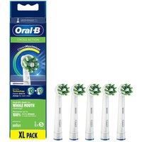 Oral-B CrossAction Power Toothbrush Heads, Precisely Angled Bristles - Pack Of 5