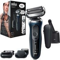 Braun Series 7 Electric Shaver for Men with, Precision Beard Trimmer, Wet and Dry, SmartCare Center, Rechargeable, Cordless Foil Razor, Black, 70-N7200cc