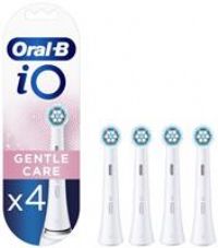 ORAL B Gentle Care Replacement Toothbrush Head - Pack of 4, White