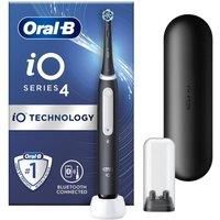 Oral B Oral-b iO4 Electric Toothbrush with Travel Case and Refill Holder - Matte Black
