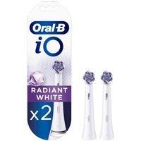 ORAL B Radiant White Replacement Toothbrush Head £ Pack of 2, White