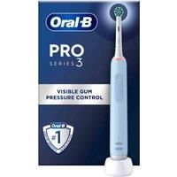 Oral-B Pro 3 3000 Cross Action Electric Toothbrush Blue - Imperfect Box