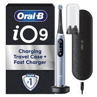 Oral-B iO9 Electric Toothbrushes For Adults, App Connected Handle, 1 Toothbrush Head, Charging Travel Case & Magnetic Pouch, 7 Modes, 2 Pin Plug, Special Edition