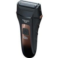 Beurer HR7000 Barbers Corner Foil Shaver | Triple-Blade System | Pop-up Precision Trimmer | for Wet or Dry Shaving | Quick-Charge Function | LED Display | Universal Voltage | Storage Bag