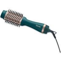 Beurer HC45 Ocean 2-in-1 Volumising Hair Dryer Brush, Drying Brush for Easy Styling and Added Volume, Ceramic Keratin Coating, 2 Heat & Speed Settings, Perfect Styling Brush with Ion Function