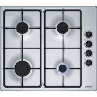 Bosch PBP6B5B60 Serie 2 58cm Four Burner Gas Hob Stainless Steel