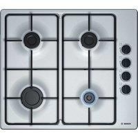 Bosch Serie 2 PBP6B5B80 Integrated Gas Hob in Stainless Steel