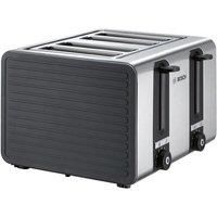 Bosch TAT7S45GB 4-Slice Silicone Toaster 1800W Stainless Steel Cancel Button
