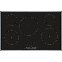 Siemens EH845FVB1E iQ100 80cm Induction Hob With Touch Slider Controls  Black