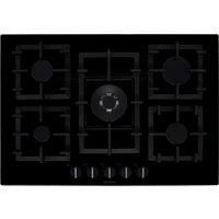Siemens EP7A6QB90 iQ500 75cm Five Burner Gas On Glass Hob  Black