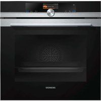 Siemens HR676GBS6B iQ700 Wifi Connected Built In Electric Single Oven with Steam Function  Stainless Steel