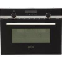 Siemens CM585AGS0B Built In Compact Oven with Microwave Function-Black/Stainless Steel