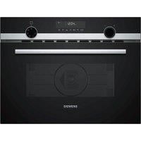 Siemens CM585AGS0B Built In Compact Oven with Microwave Function-Black/Stainless Steel