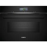 Siemens CM776G1B1B iQ700 Built-in compact oven with microwave function 60 x 45 cm Black