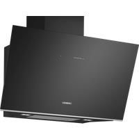 Siemens IQ-700 LC91KLT60B Wifi Connected 90 cm Angled Chimney Cooker Hood - Black, Black