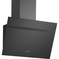 Siemens IQ-100 LC65KDK60B 60cm Angled Chimney Cooker Hood - Black, Black
