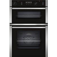 Neff U2ACM7HN0B Pyrolytic Integrated Double Oven-Stainless Steel