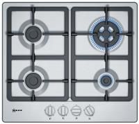 Neff T26BB59N0 Built In 58cm 4 Zone Gas Hob in St Steel Wok Burner