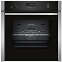 NEFF B6ACH7HH0B N50 Slide&Hide Pyrolytic Electric Builtin Single Oven  Stainless Steel