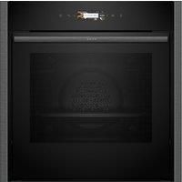 Neff B54CR31G0B Built-In Slide & Hide Single Oven - Black with Graphite-Grey Trim