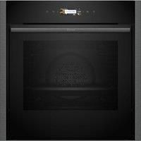 Neff N70 Slide and Hide B54CR71G0B Built-In Electric Single Oven - Grey