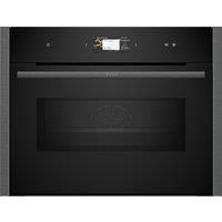 Neff C24MS71G0B Compact 45cm Ovens with Microwave - Black with Graphite-Grey Trim