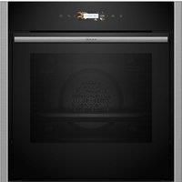Neff B54CR71N0B Built-In Electric Single Oven - Stainless Steel